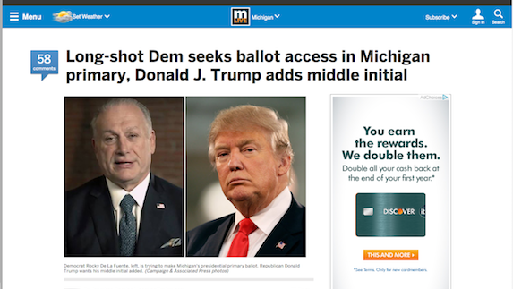 Rocky a punto de hacer historia en Michigan