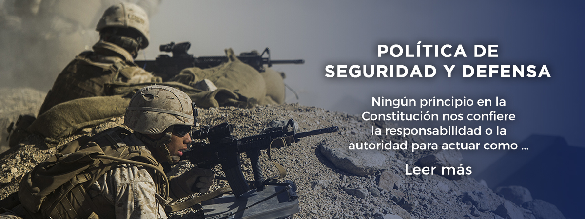 Rocky 2016 | Política de Seguridad y Defensa